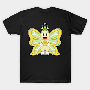 Butterfly Birthday Cake Candle T-Shirt